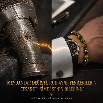 Velora Tiger | Kaplan Gözü & Hematit Bileklik