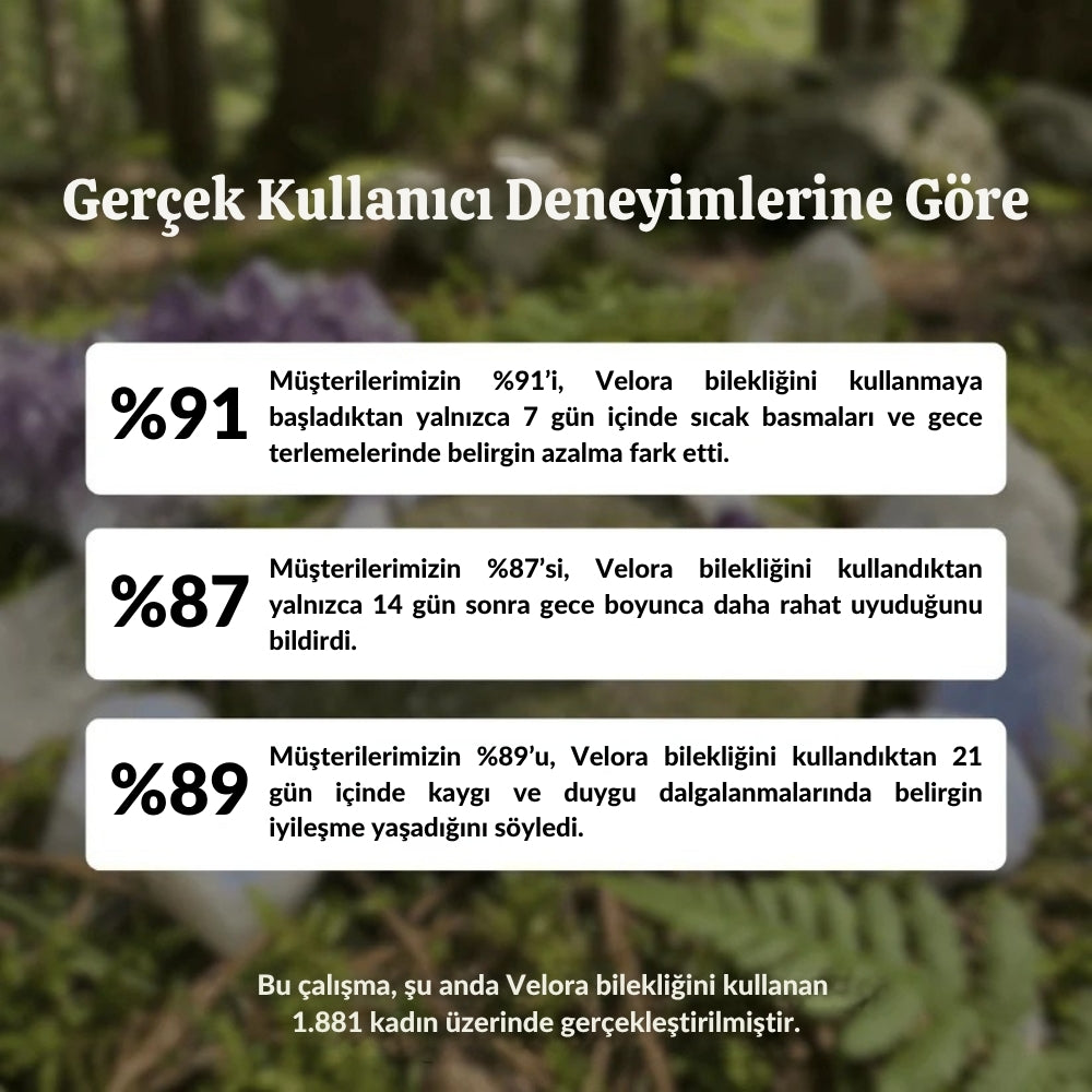 Velora Harmony: Dönüşüm Dönemi Denge Bilekliği